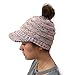 Produktbild chuqi Damen Slouchy Beanie Knit Beret Gerippte Baggy Skull Cap Wintermütze-G