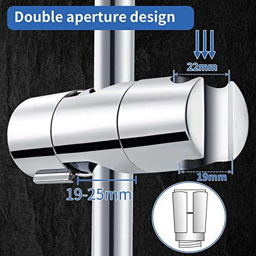 Shower Head Holder, Joyoldelf 19-25 MM Detachable Shower Holder Bracket - Image 2