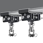 Dolibest Heavy Bag Mount, Punching Bag Hanger, I Beam Hanger, Heavy Bag Hanger for Punching Bag Accessories, Punching Bag Bracket, Beam Hanger with Swivel Hook, Ceiling Mount for Boxing Bag (2 Pack)