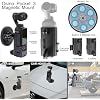 PellKing 21 in 1 Accessories Kit for OSMO Pocket 3 Xtra Muse,Including Hard Shell case,Magnetic mount,Desk base mount,Selfie Stick,Tripod,Chest Mount,Mobile Phone Holder,Screen Protector,Backpack Clip