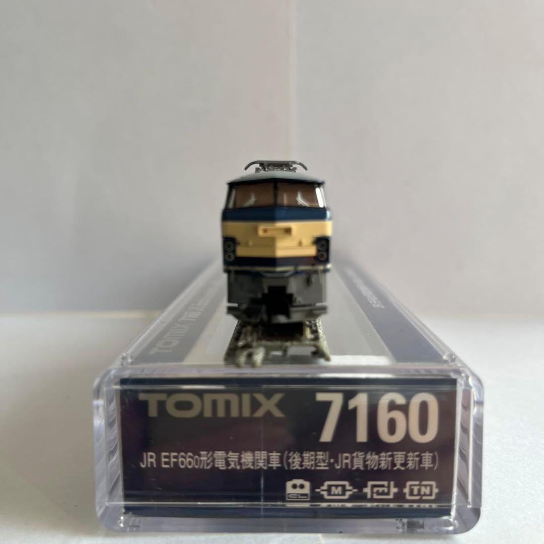 7160 EF66o形電気機関車(後期型・JR貨物新更新車) TOMIX EF66-0形電気機関車(後期型・JR貨物新更新車) 品番：7160