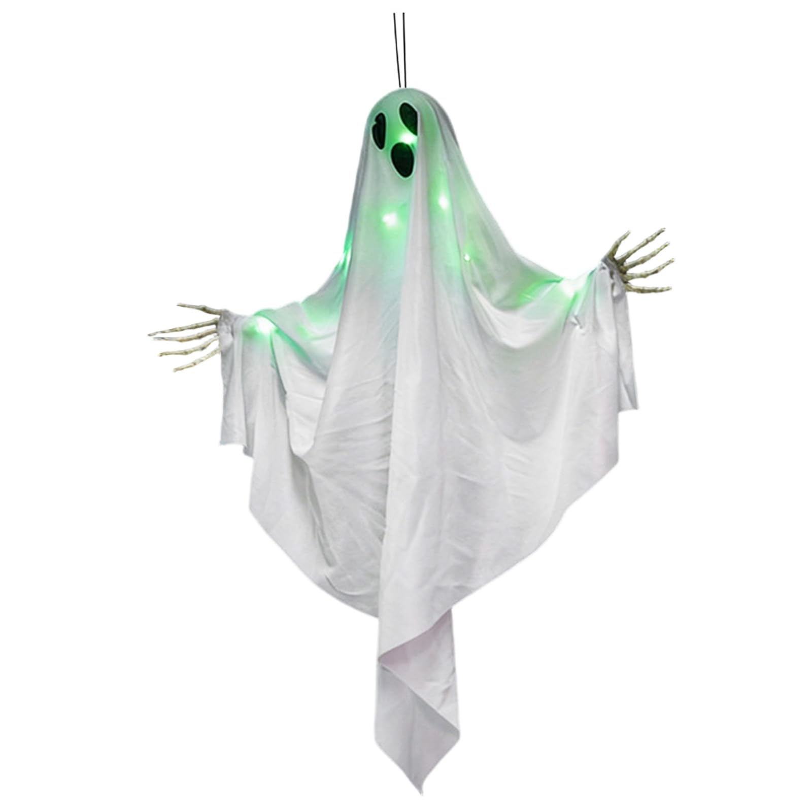 Whoasyst G Low In Dark Specters Decorations Halloween Hangings Specters For Halloween User Friendly Plastics And Fabric Materials Hangings