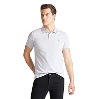 Lee Pique Polo T-Shirts Uomo, Avorio (Sharp Grey Mele 03)