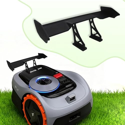 Spoiler für Mähroboter, Roboter Rasenmäher Tuning & Deko, Kompatibel mit Segway Navimow, Worx M500 Plus usw, Mähroboter Zubehör