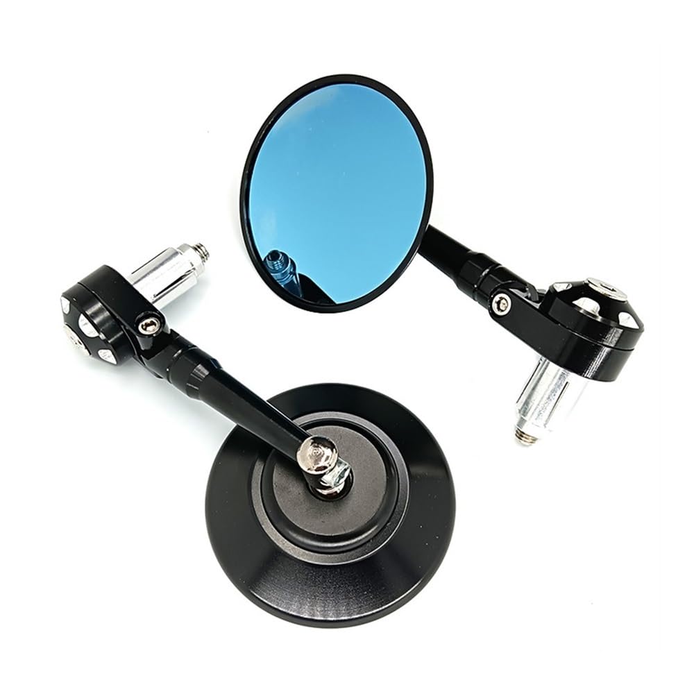 Rétroviseur de guidon 22mm pour moto Yamaha FZ8 et Kawasaki
