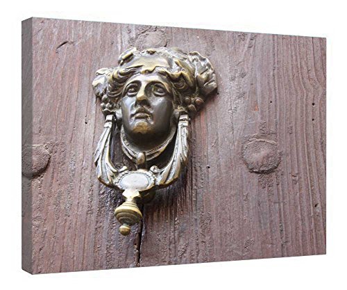 Lienzo decorativo de madera de Toledo de 40,5 x 20 cm, cuadro listo para colgar