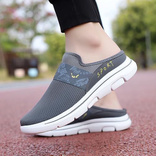 Zapatos deportivos de malla de punto unisex con plataforma de cuña 2