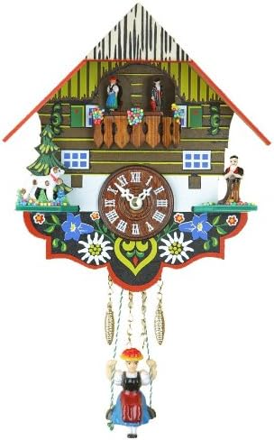 Pendulette Miniature Forêt-Noire Trenkle Maison TU 54 S, Horloge Murale Neuve