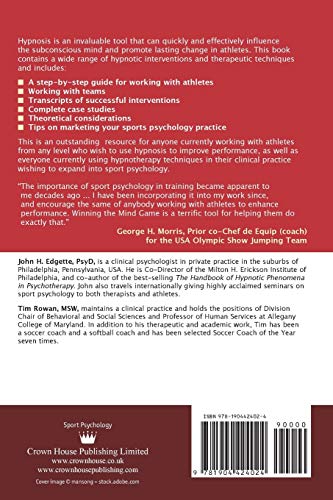 Winning the Mind Game: Using Hypnosis in Sport Psychology