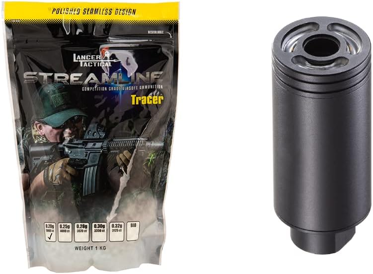 0.20g BBS White 5000 Rounds and 14mm CCW Tracer