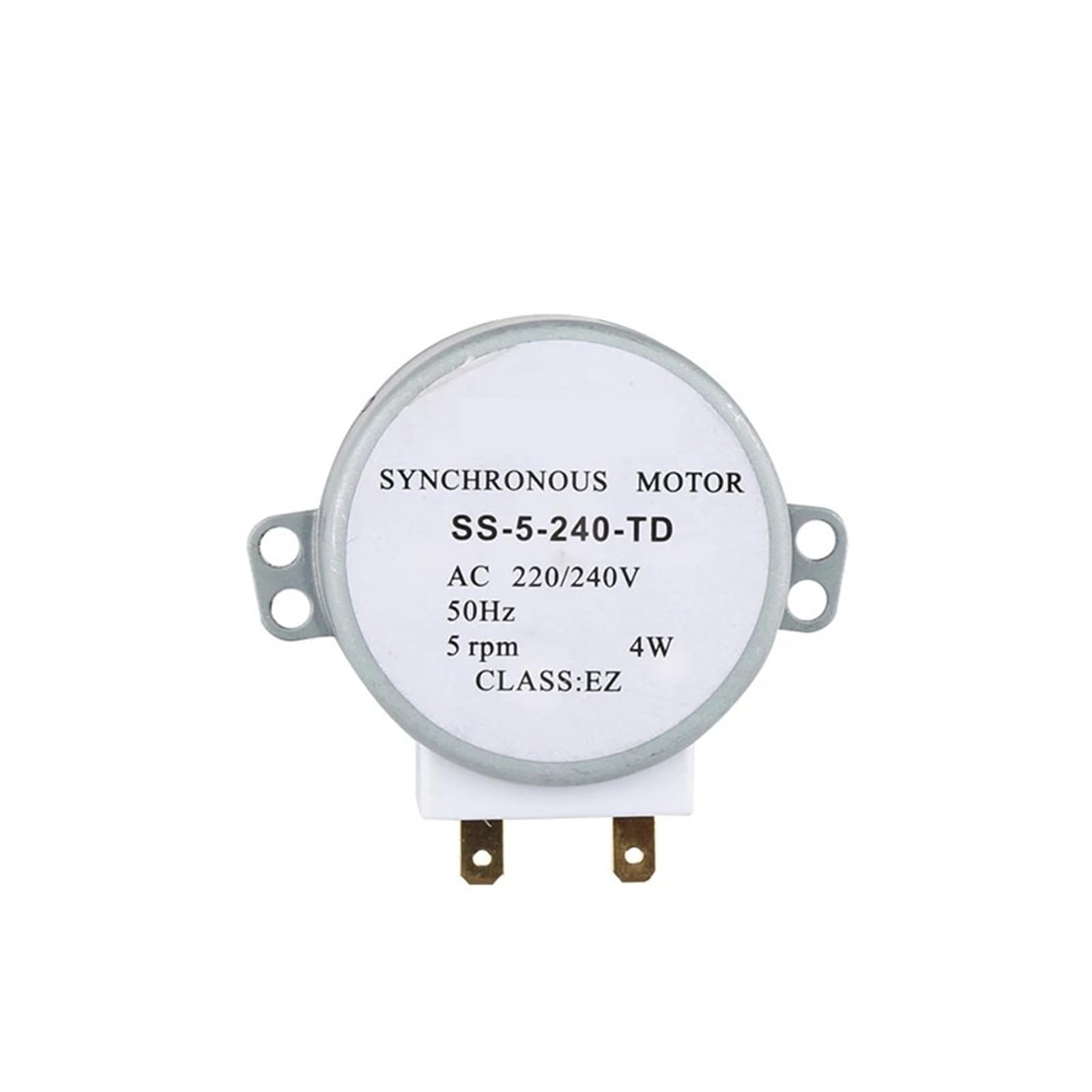 Moteur de plateau rotatif micro-ondes SS-5-240-TD axe semi-circulaire 220V 4W