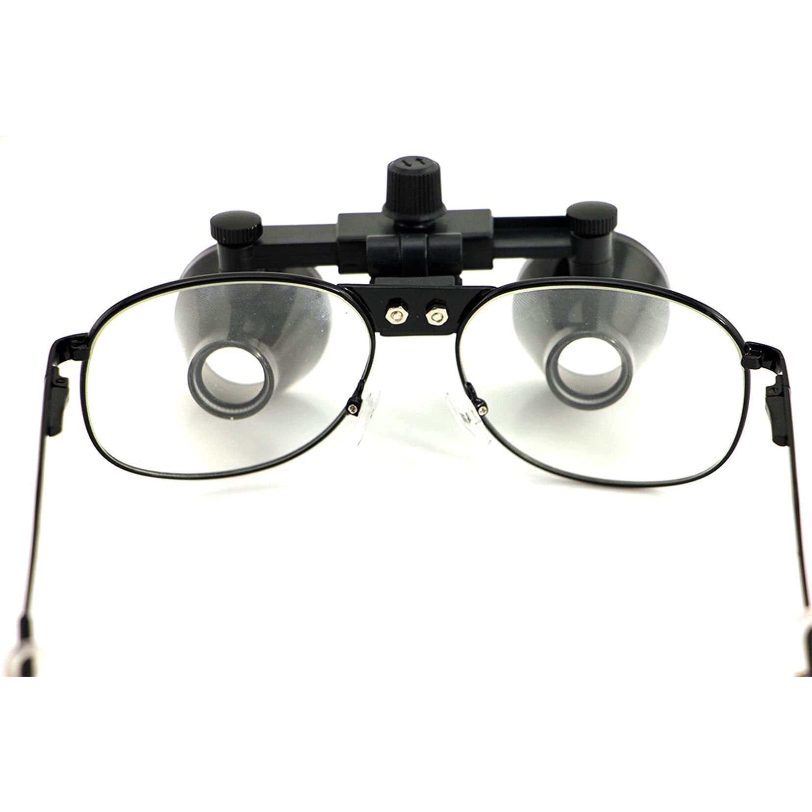 Occhialini dentali, Occhialini binoculari chirurgici 2.5X/3.5X, Lente d'ingrandimento binoculare per chirurgia dentale con faro a LED, Adatto per odontoiatria, oftalmologia, otorinolaringoiatri