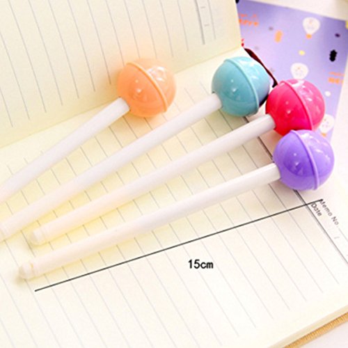 Pack 10 bolígrafos gel 0.5 mm colores candy Mangdunt miniatura 2