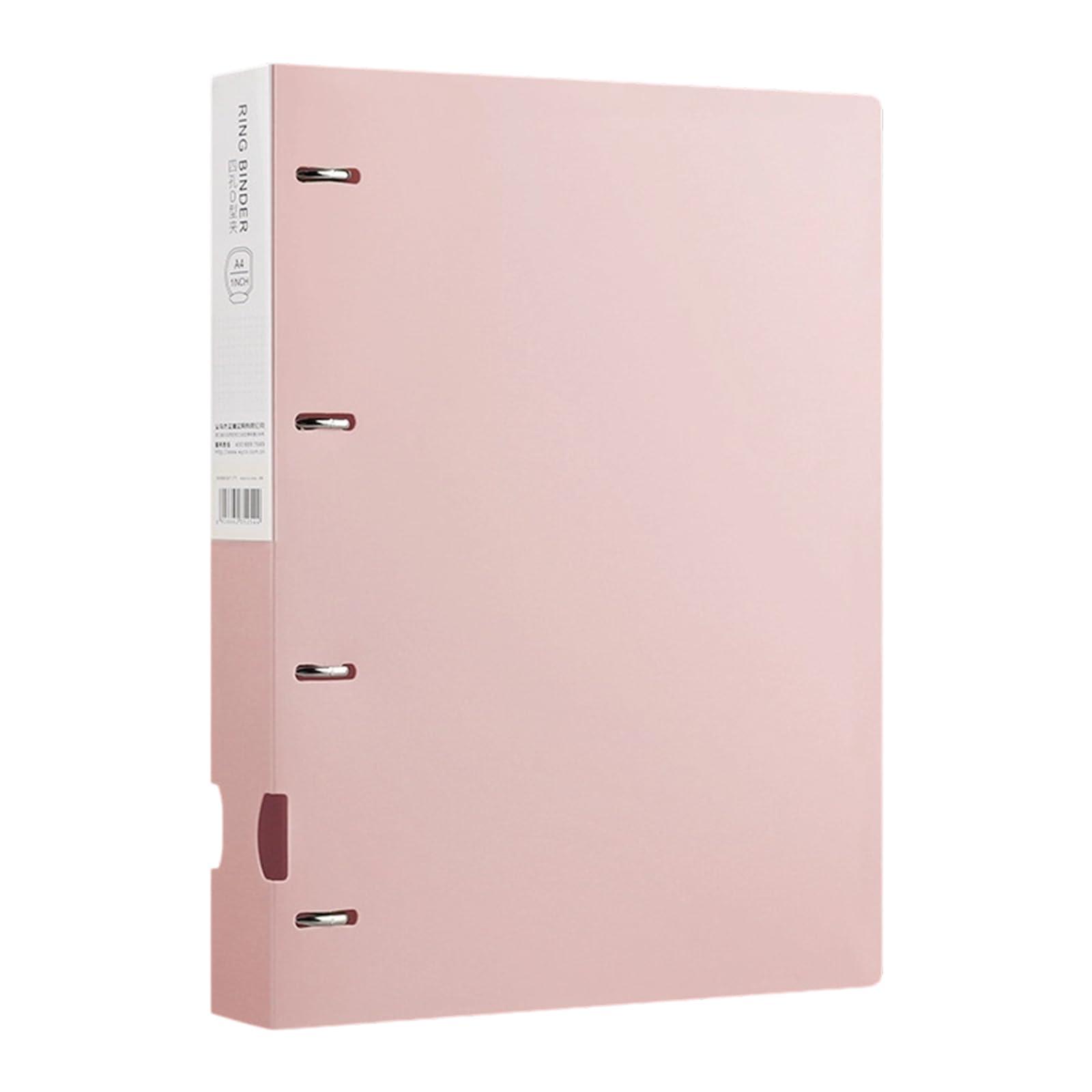 Tmboryuu 4 Hole Binders Folders Practical Document Folder 4 Rings Binders File File Display Book
