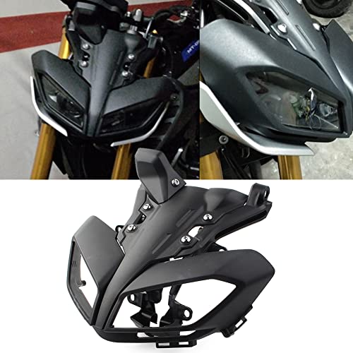 Cninba13 Motorbike Front Headlight Fairing Cover Complete Set Accessaries for Yamaha MT-09 FZ-09 2017-2019