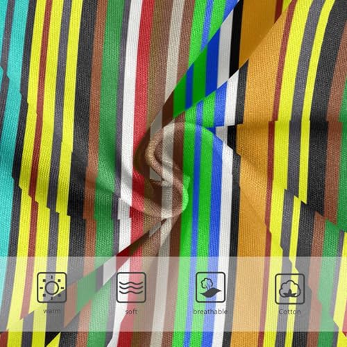 Joisal Cotton Toddler Underwear Floral Chic Colorful Stripes Little Girl Panties Designer Undies Kids Briefs 2t3