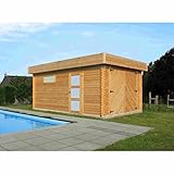 Grille d'aération SOLID SUPERIA Garage Modern Bois 538 x 358 x 256 cm S8993