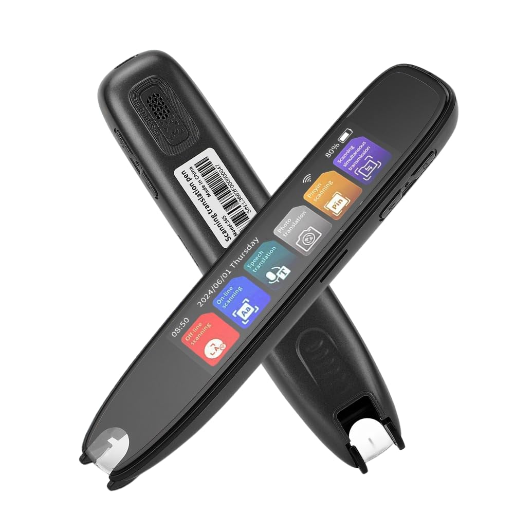 Scan Reader Pen, Scan Reader Pen, Smart Voice Translator Pen Language Translator Online 142 Languages Digital Smart Voice Scanning, Officeelectronics