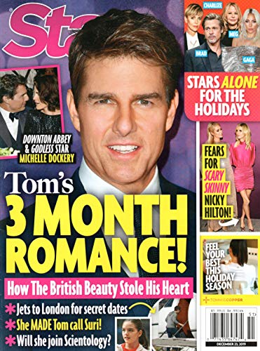 Star Magazine December 23 2019 Tom Cruise Michelle Dockery Nicky Hilton Paris Hilton