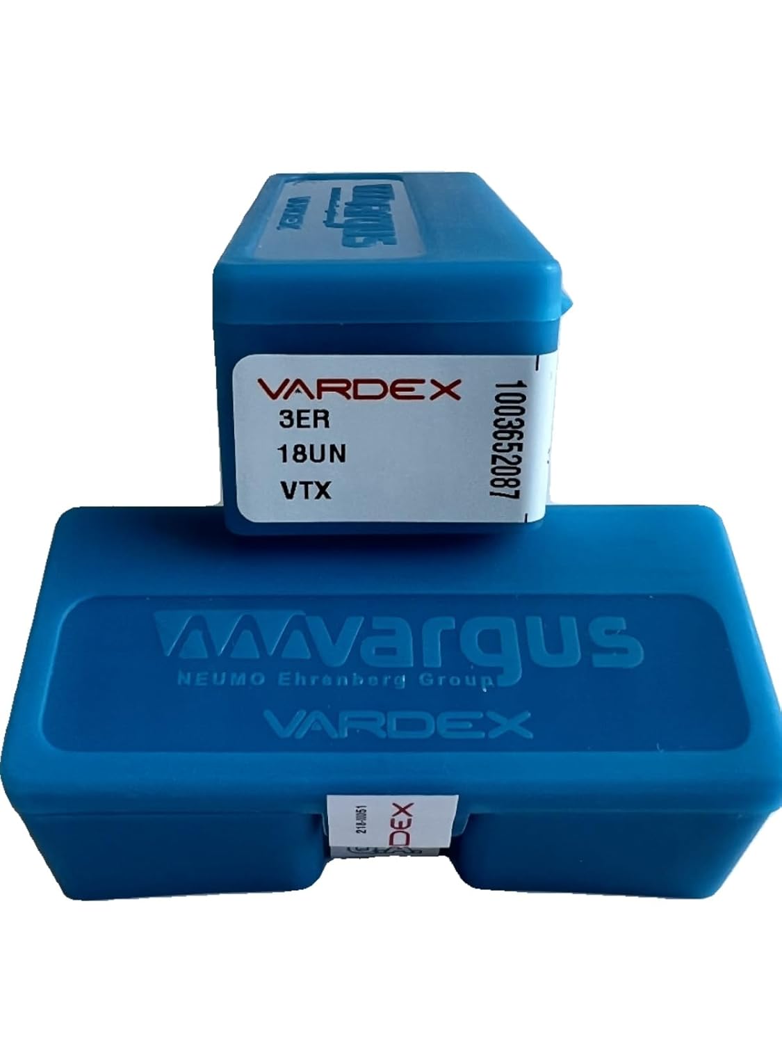 Vargas Thread Cutter 3ER18UN VTX/Carbide CNC Blade 10 Pieces