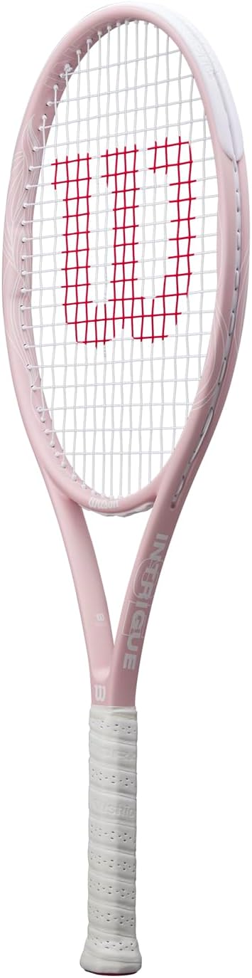 Wilson Intrigue SE 105 Adult Tennis Rackets - Strung with Sensation 16 Natural at Mid Range Tension