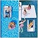 HONYTA Inflatable Dog Water Ramp Pool Float Floating Ramps for Dogs Water Ladder Steps Ideal for Pools, Lakes, Boats and Docks, with Non-Slip Pad