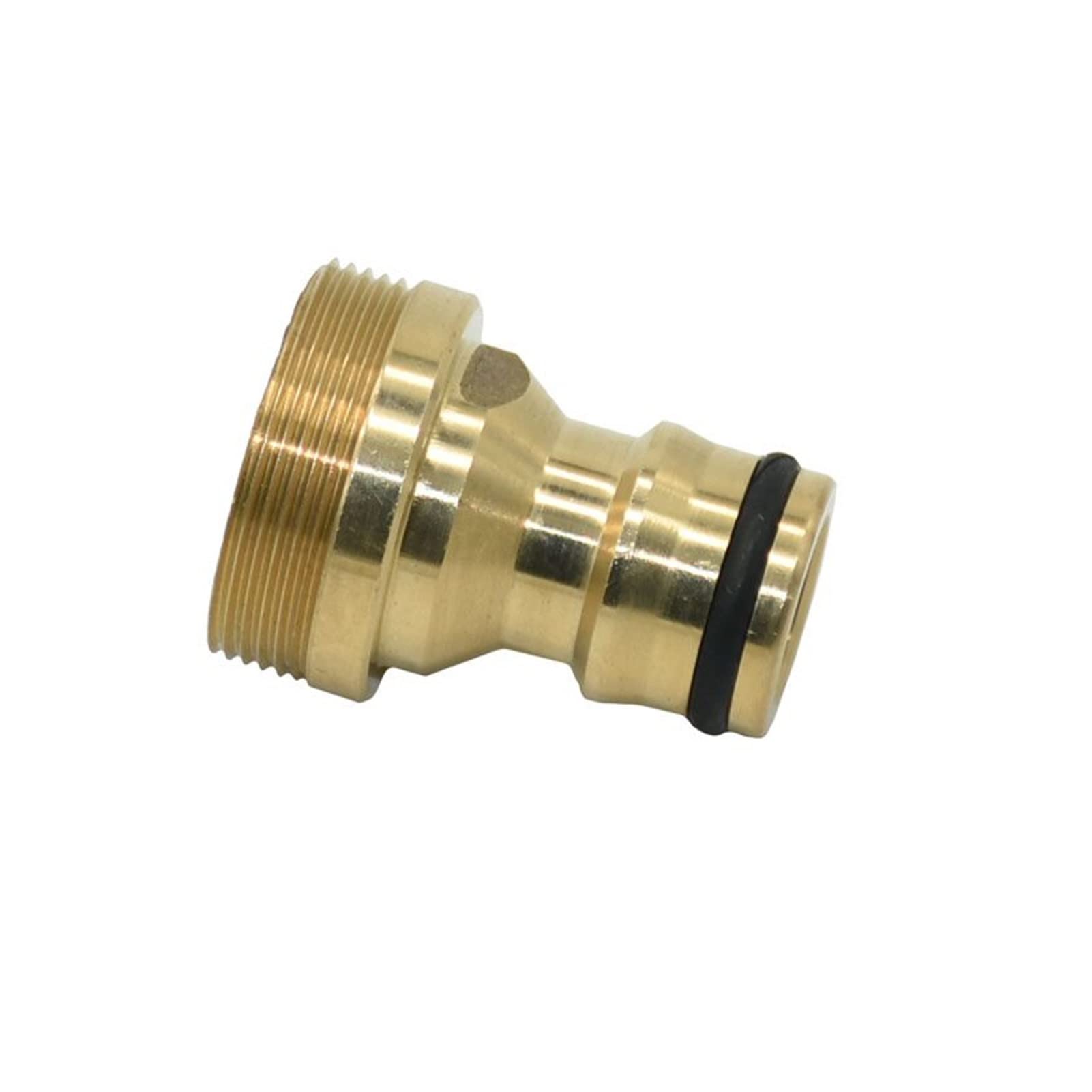 Raccordo per Acqua Spray, Raccordo Filettato in Ottm24 M22, Adattatore per Rubinetto, Raccordo Rapido in Ottone, Raccordi Pera da Giardino, Passo 1 Mm, 10 Pezzi/Passo Del Dente 1 Mm/M24 M22