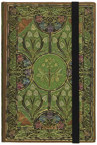 ペーパーブランクス 2022年度英語版ダイアリー ハードカバーPoetry in Bloom ミニ