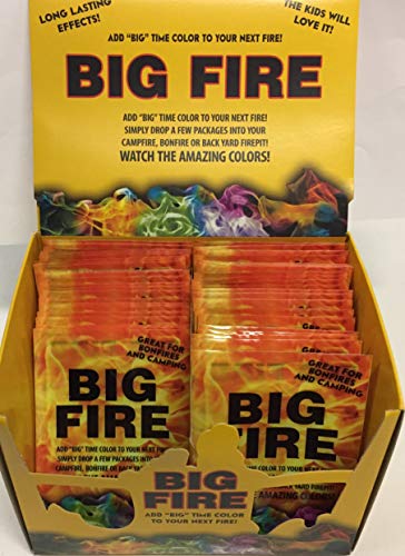 Big Fire Color Changer - 48 party pack w/ Gift Display Box