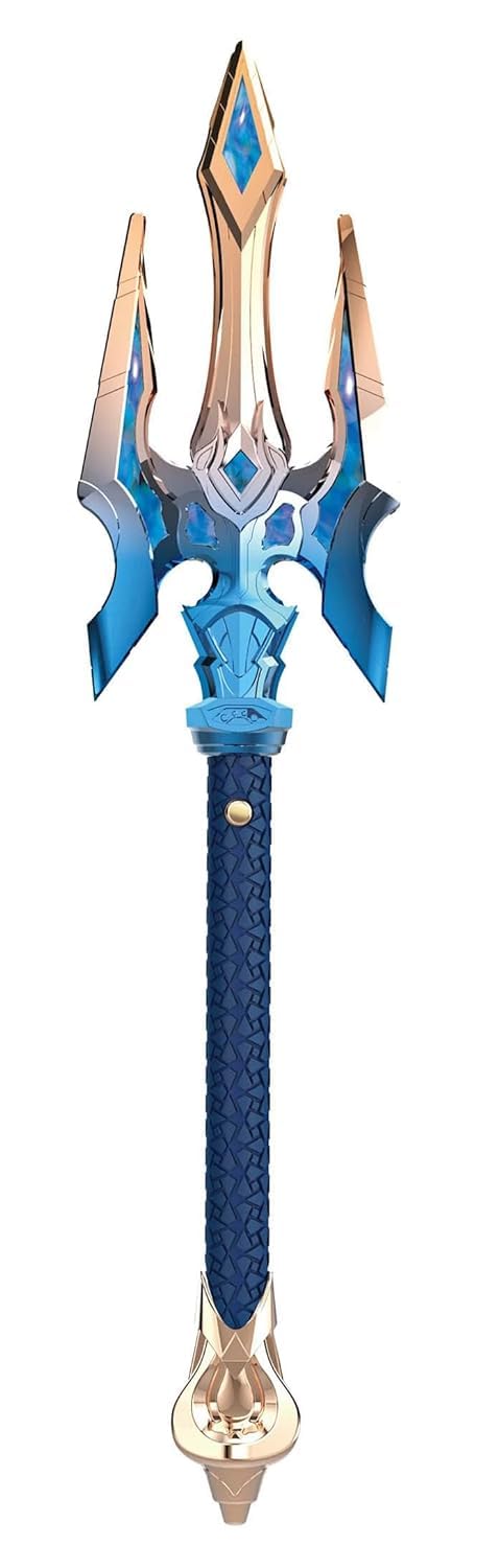 - EUPHORIA Kids Pretend Toy Weapon Suit Sword Set Toys with Sound & Light (Blue)