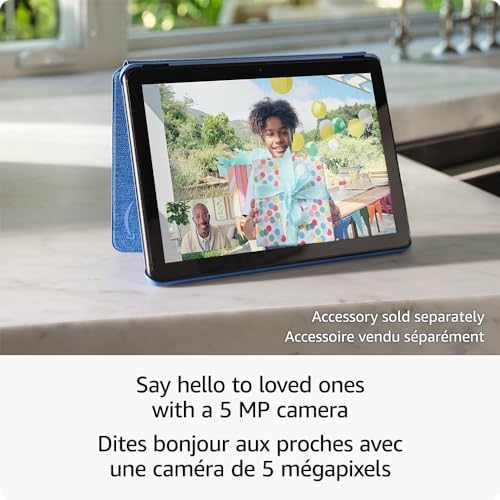 All-new Amazon Fire HD 10 tablet, built for relaxation, 10.1" vibrant Full HD screen, octa-core processor, 3 GB RAM, latest model (2023 release), 32 GB, Lilac 6 513eidvi0tL. AC