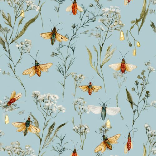 Housse de couette 240 x 260 fleurs réversible en microfibre douce parure rustique 3 pièces - 8