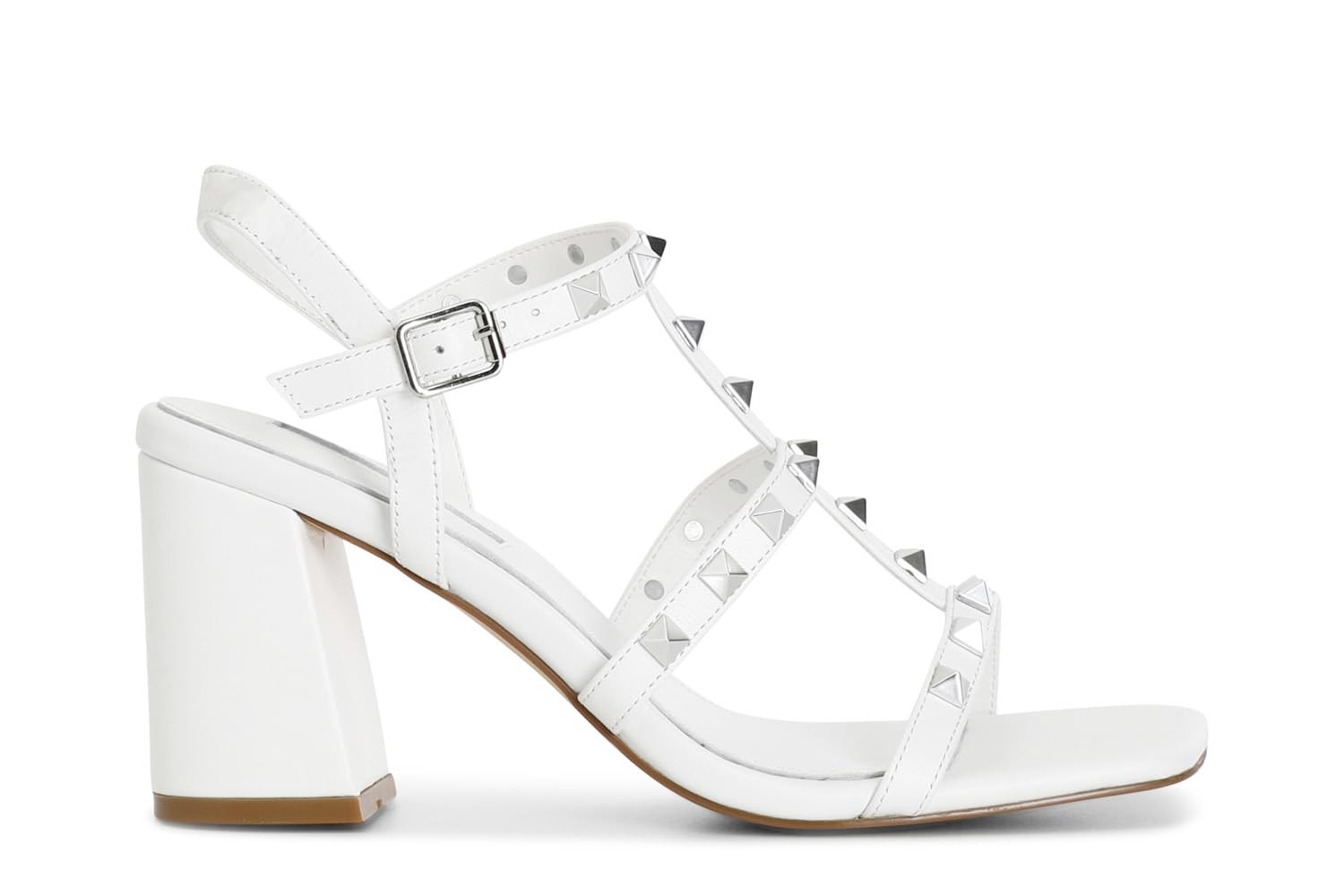 Sandale en cuir CAFèNOIR C1XV4200W001390 blanc pointure 39