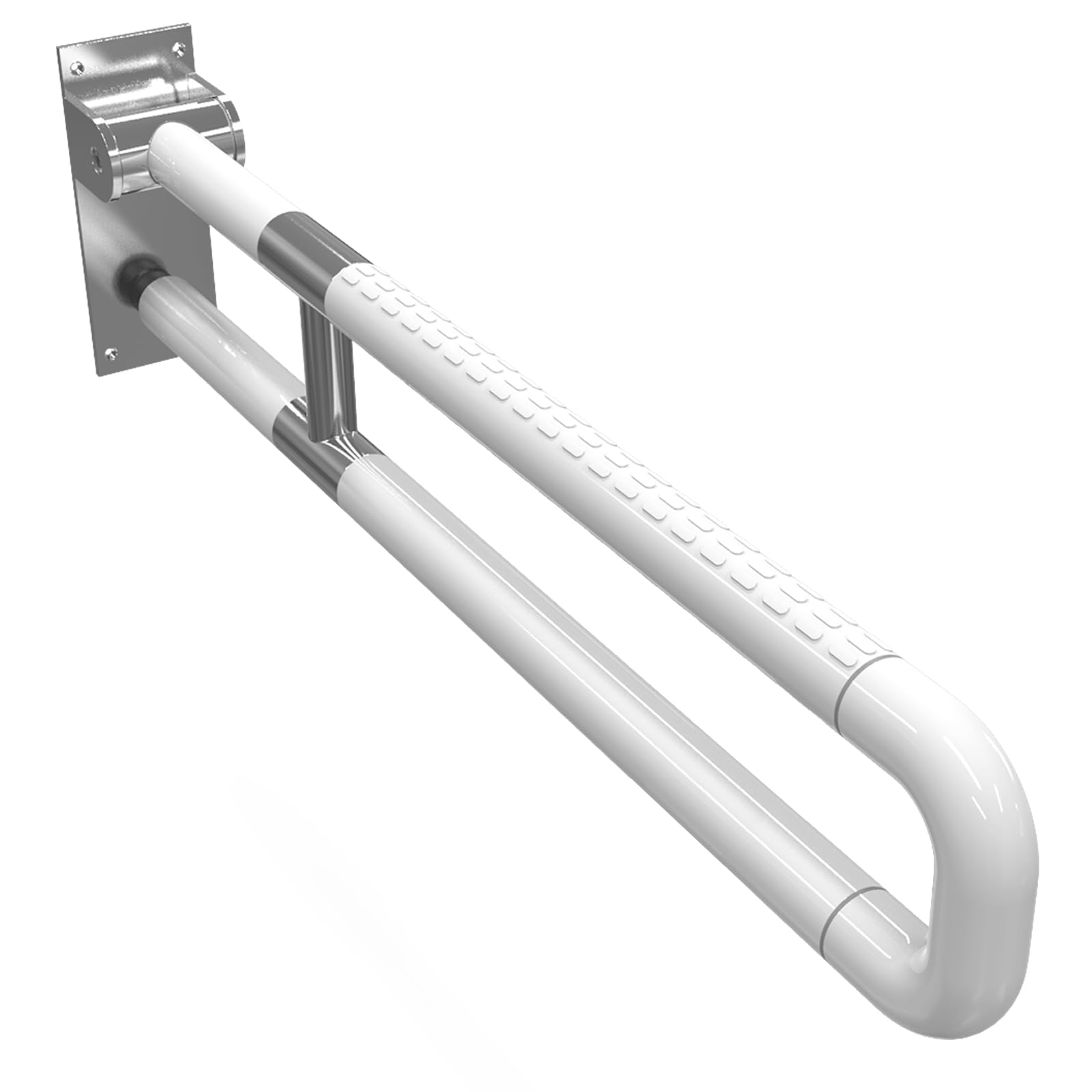 Barra de Apoyo Baño, Mango de movilidad para la Bañera, Baño (75cm) | Baranda de Baño, SUS 304 mango de seguridad antideslizante con fluorescencia para baño, bañera Antideslizante Durable