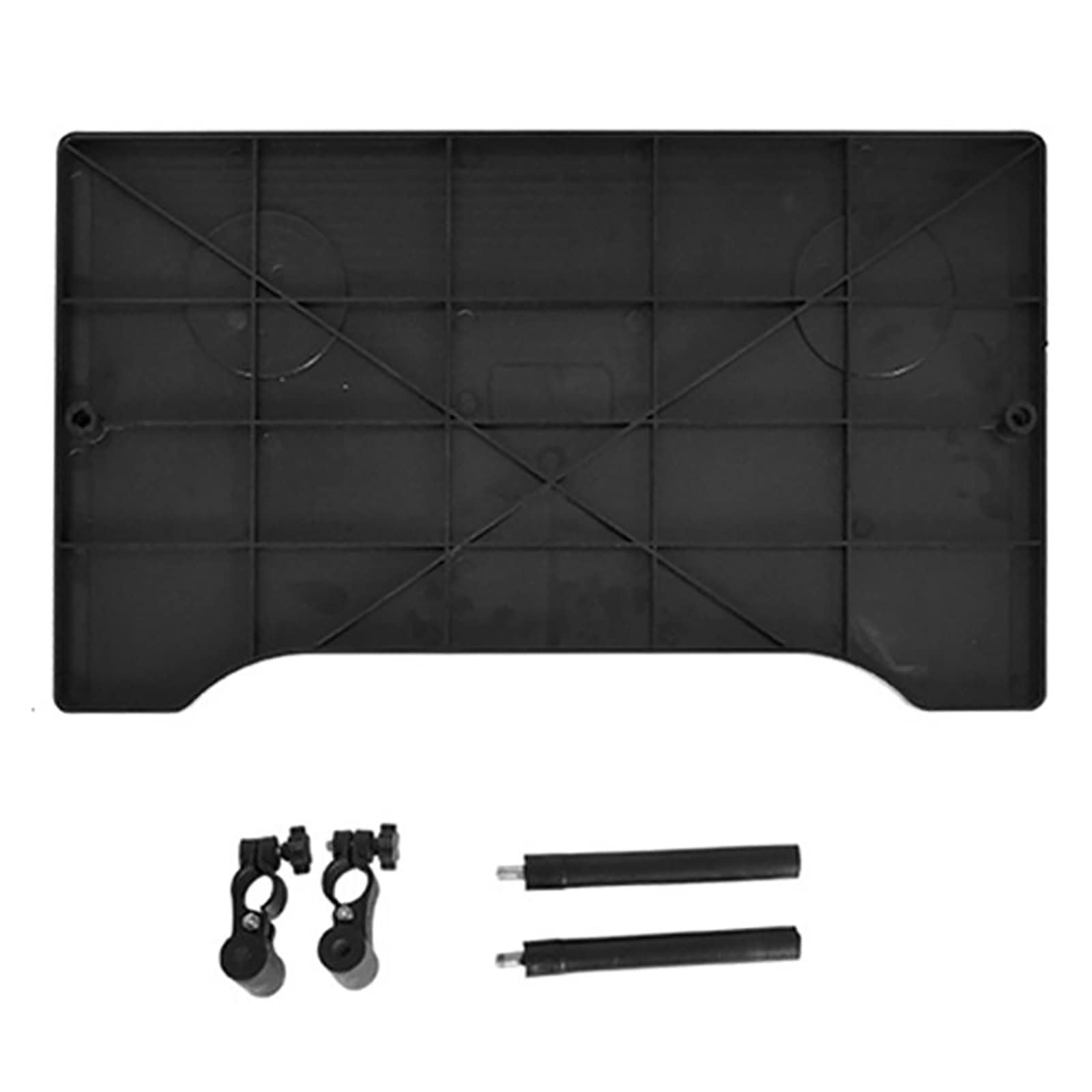 Tavolino per sedia a rotelle con 2 portabicchieri – Scrivania universale rimovibile per sedia a rotelle per mangiare e scrivere – Accessori per sedia a rotelle