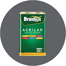 Tinta Acrilica Premium Lavavel Acrilar 18L (Cinza Elefante)