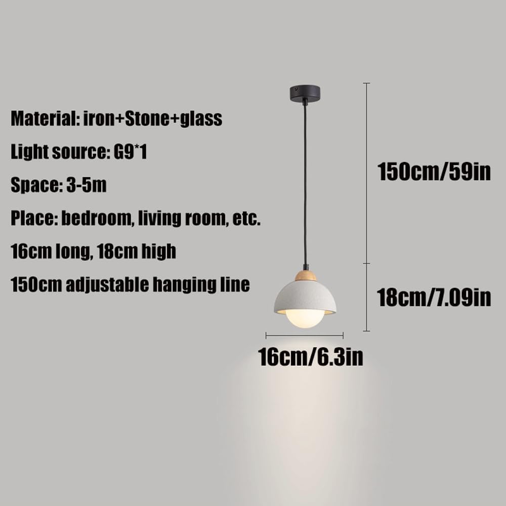 Biała Marmurowa Szklana Lampa Wisząca Do Kuchni Na Wyspie, Nordycka Lampa Sufitowa Mid Century Modern, Mleczne Szkło, Naturalny Kamień, żyrandol W Stylu Rustykalnym Do Jadalni, 1PACK