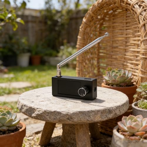 Radio portátil LICAEVEY con pantalla de 1.9 pulgadas miniatura 6
