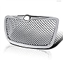 Spec-D Tuning Front Chrome Mesh Grill Grille Compatible with 2005-2010 Chrysler 300 300C