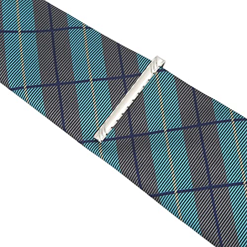 Set de corbatas para hombre 6 piezas clásico rayado con pañuelo miniatura 6