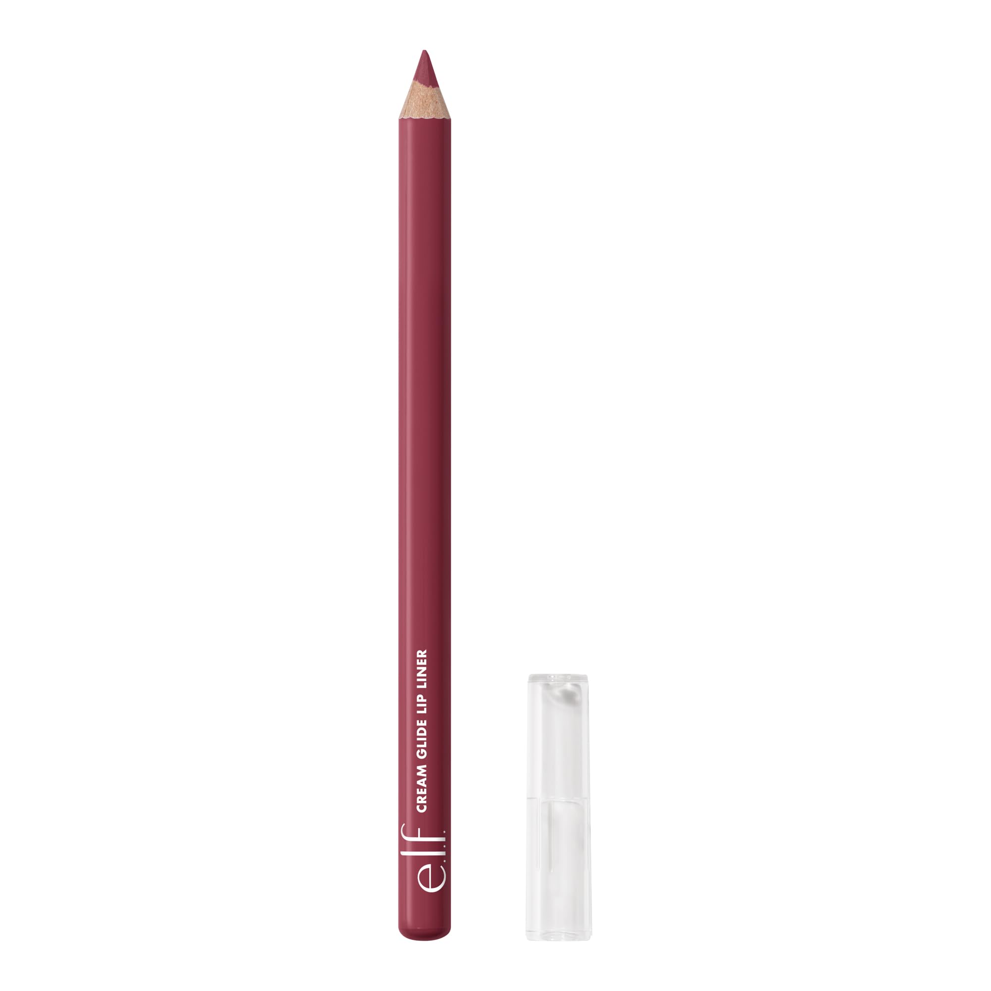 e.​l.​f. Cream Glide Crayon à lèvres hautement pigmenté pour façonner et définir les lèvres, finition semi-​mate, végétalien et sans cruauté envers les animaux, That Merlot Tho
