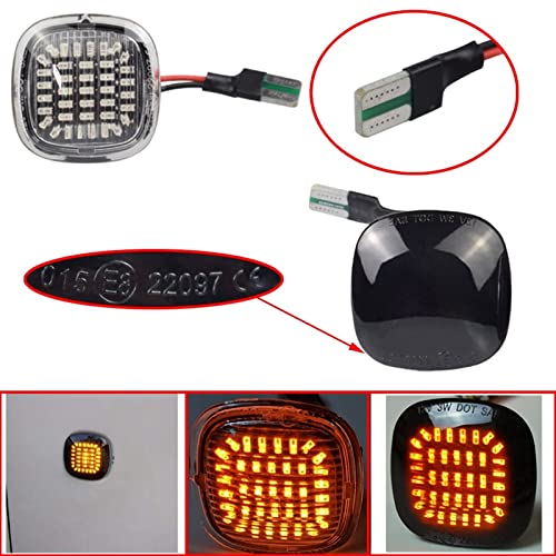 Clignotants latéraux A3 A4 A8 Dynamic Crystal contre les répétiteurs ternis - 5