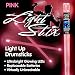 Light Stix LED Light Up Drumsticks (Pink)