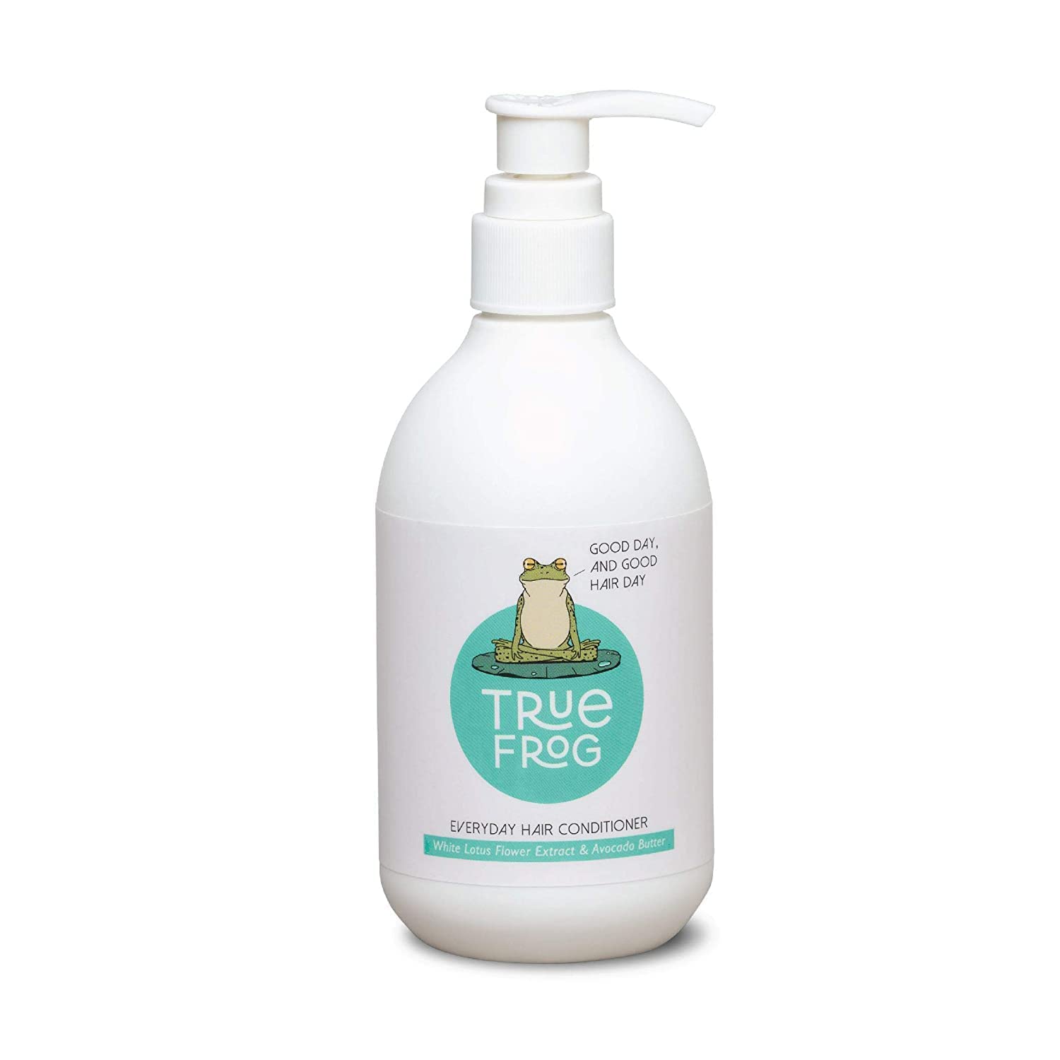 True-Frog Everyday Hair Conditioner | Smoothen Hair And Fight Frizz | White Lotus Flower Extract And Avocado Butter | For All Hair Types - 250ml.