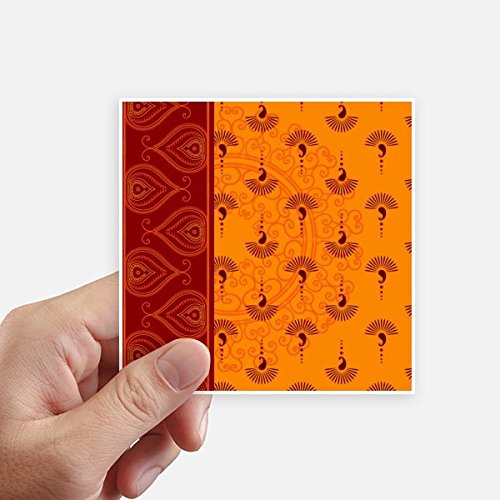 Autocollant carré 10cm pour masquer les rayures de valise et ordinateur
