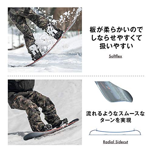 SALOMON(サロモン) スノーボード 板 ボード ジュニア GRAIL 
