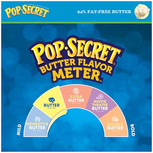 Image of Pop Secret 94% Fat Free Butter Popcorn, 6 Count Boxes (Pack of 6)