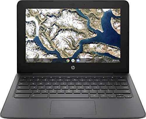HP 11.6インチ HD 1366 x 768 WLEDバックライト付きChromebook、Intel Celeron N3350 最大2.4GHz、4GBメモリ、32GB eMMC、ワイヤレスAC、Bluetooth、ウェブカメラ、メディアリーダー、