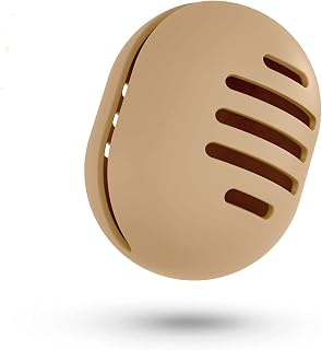 Makeup Sponge Case For On The Go, Silicone Double-Sided Stripe Vented Beauty Sponge Holder For Travel, Cute Small Make Up Blender Holder, Easy To Carry