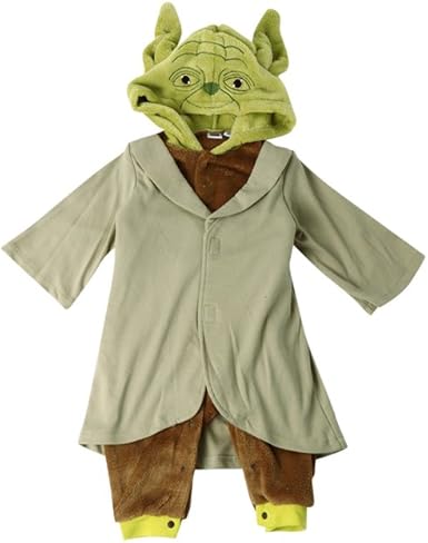衝撃特価 国内発送 関税込 ハロウィン ベビー スターウォーズヨーダ ベビー用コスチューム 着ぐるみ ベビー服 ファッション用品 90cm Awagindia Org